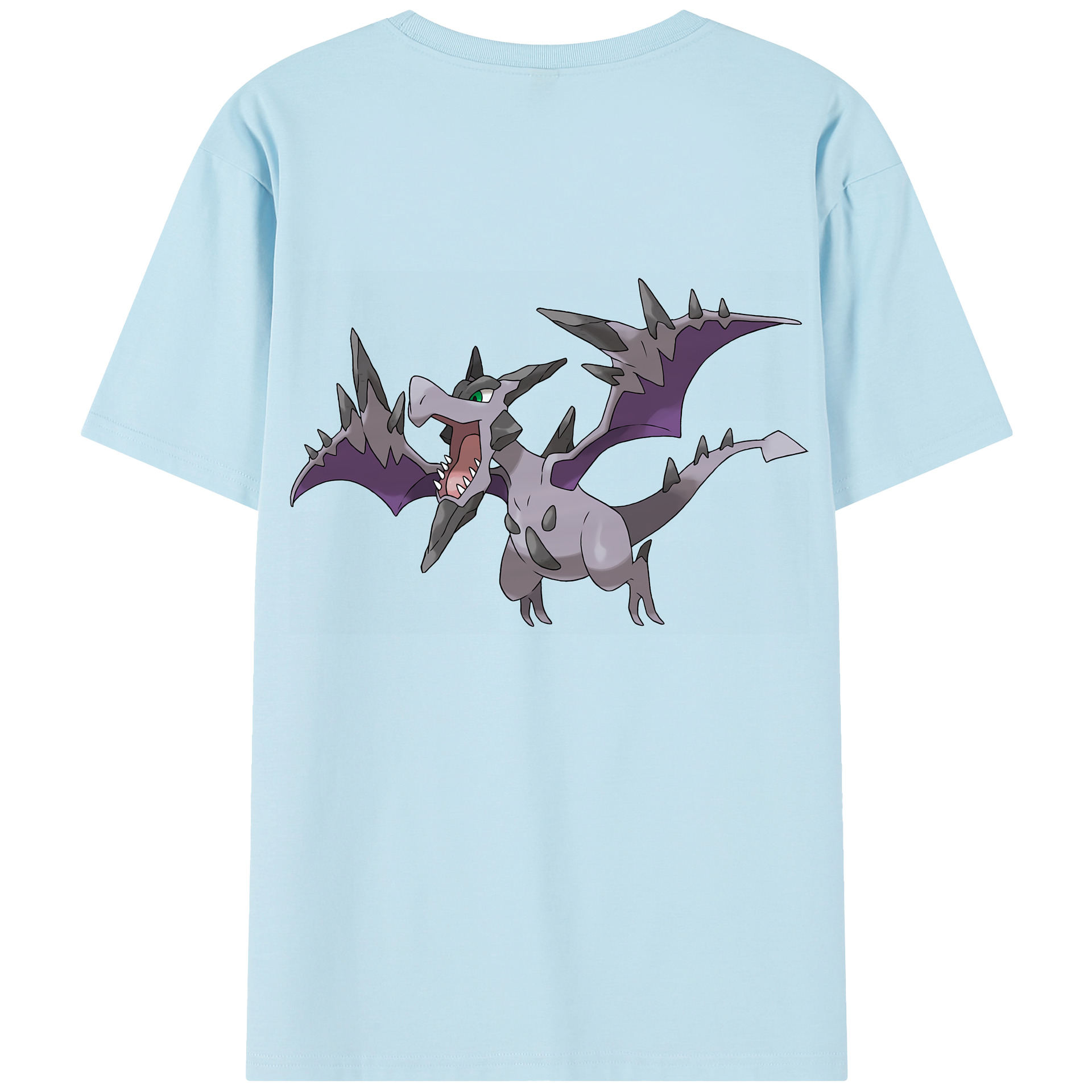 （画像用） ポケットモンスター Pokémon 綿100％半袖Tシャツ（背面プリント）